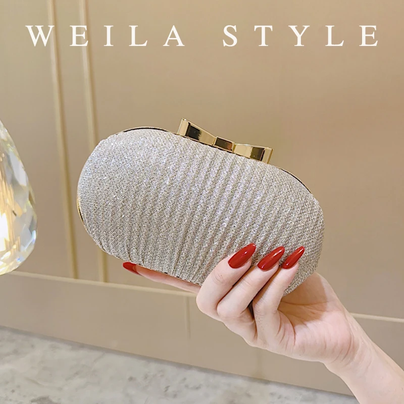 Oval Evening Bag Fo… - image