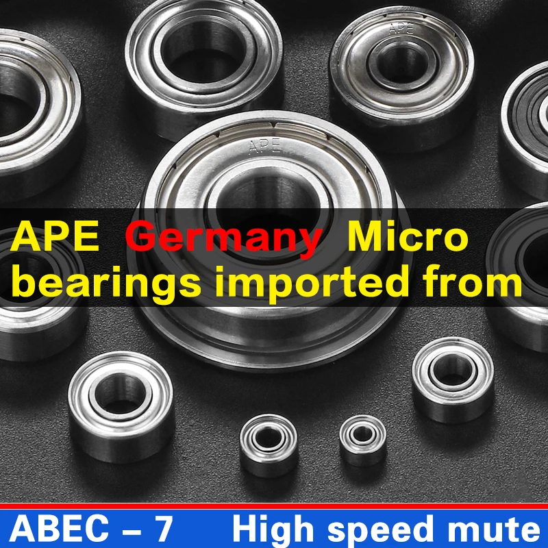 

10pcs German APE Stainless steel bearing DDL- 520 620 630 740 830 850 840 950 1040 1060 1260 1280 1370 1170 1480 ZZ