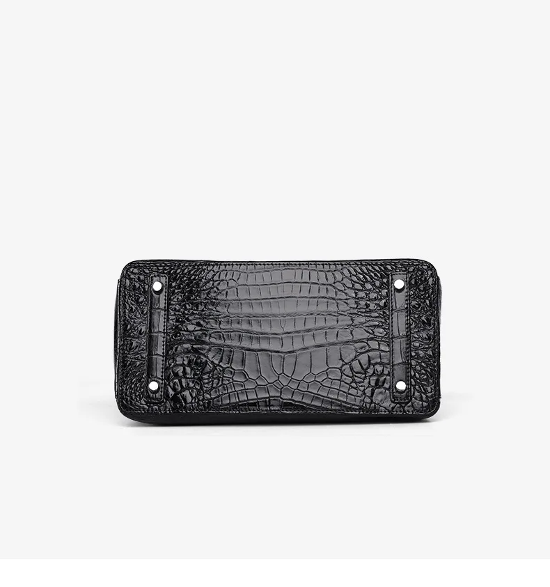 2023 New Designer Crocodile Leather Women Handbag Business Genuine Leather Lady Bag Large Capacity Shoulder Crossbody Bag 40