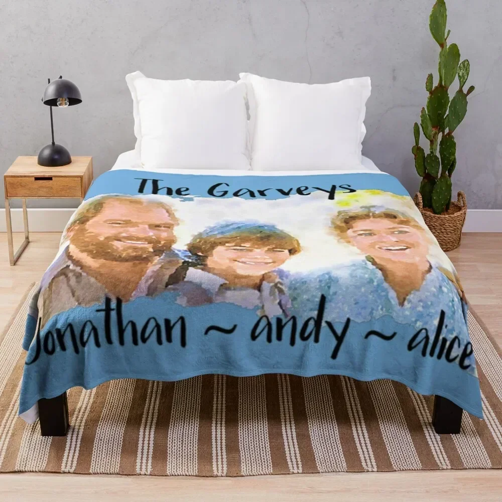 

Garvey Family Little House on the Prairie Throw Blanket Ultra Soft Flannel Fleece Blanket for All Seasons