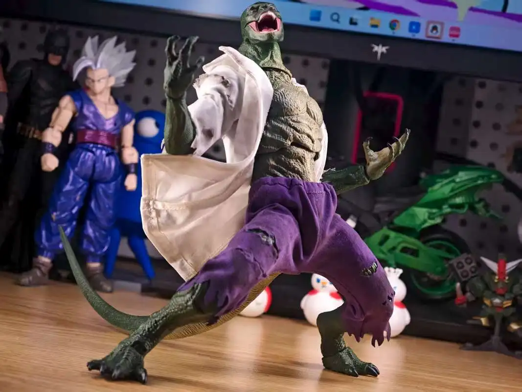 

Фигурка ящерицы в стиле аниме ручной работы в масштабе 1/12, белое рваное пальто, фиолетовые шорты, игрушки, аксессуар для 6 дюймов, Ml, солдат, украшение своими руками