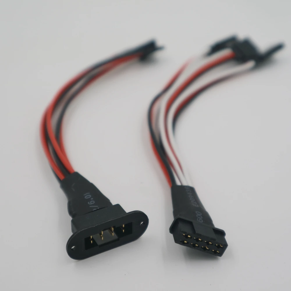 New Arrival! MPX 8Pin Multi-Wire 22AWG with Servo Extension Plug Male Femal Plug 2 Wire 3 Wire Version For  RC Airplanes