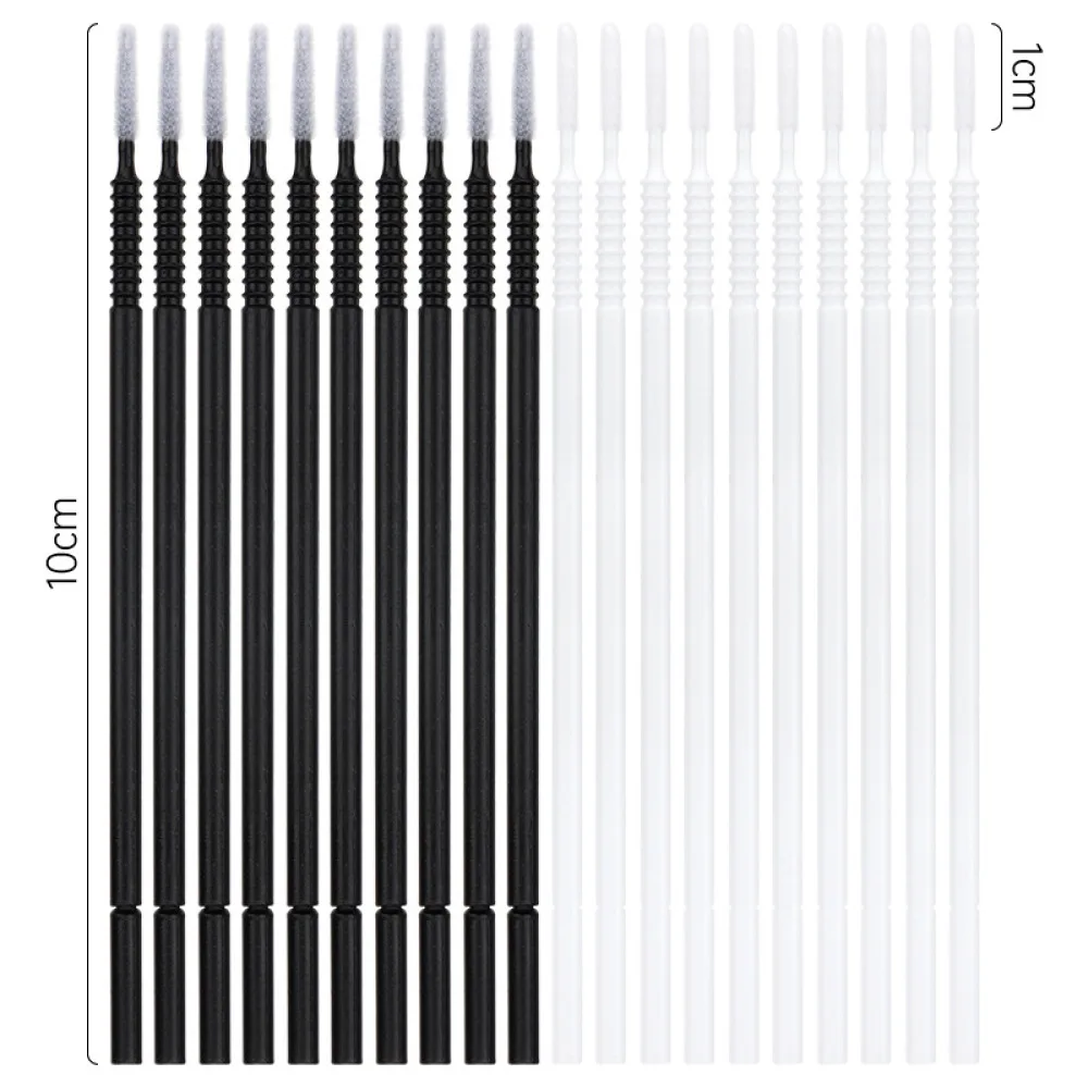 Disposable Lash Extension Cleaning Micro Swabs Spiral Tips Cotton Buds Makeup Tools Permanent Cosmetic Removal Applicators