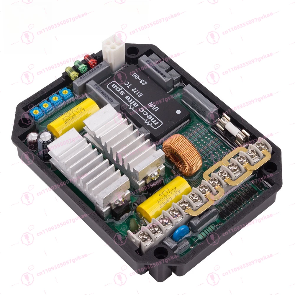 

UVR6 AVR Automatic Voltage Regulator Alternator Accessories Voltage Regulator Silent Smart Power Supply Energy Saving