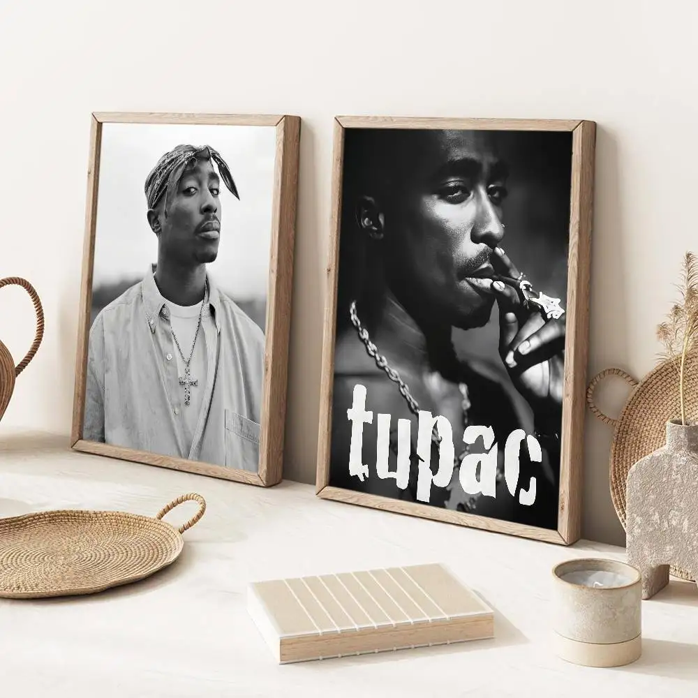 Singer Tupac Shakur Poster Decorative Paintings Suitable For Living Rooms Bedrooms Offices And Bars