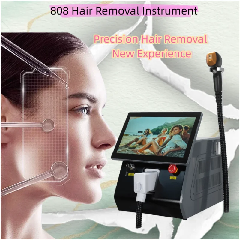 

2025 Профессиональный 3-волновой диод для удаления волос 808 755 1064 Безболезненный эпилятор 3500 Вт Безболезненное удаление волос