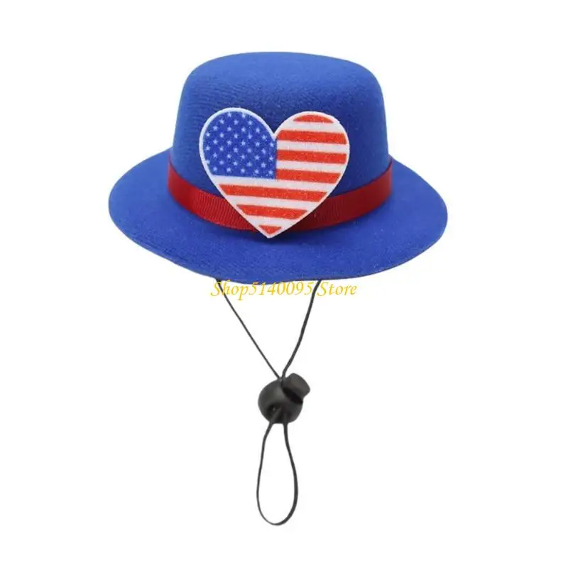

DXAE Independence Day Party Patriotic Hat Hair Clip Family Parades Gathering Headwear