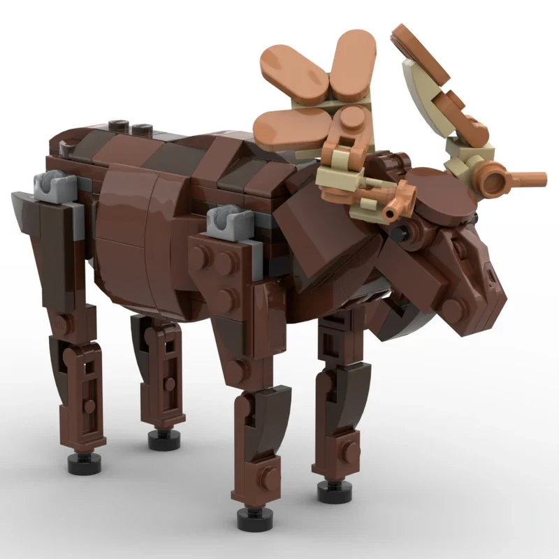 

178pcs MOC moose Building Blocks Christmas Gift Executive function training games Toy to Develop Patience