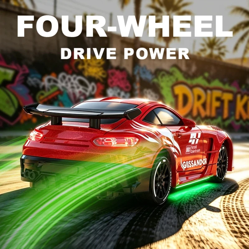 New 1/64 Mini Drift Car Desktop Series Remote Control 2.4g 4wd Racing Full Scale Rx7 Micro Card Van Gtr Boys Racing Toy - view 6