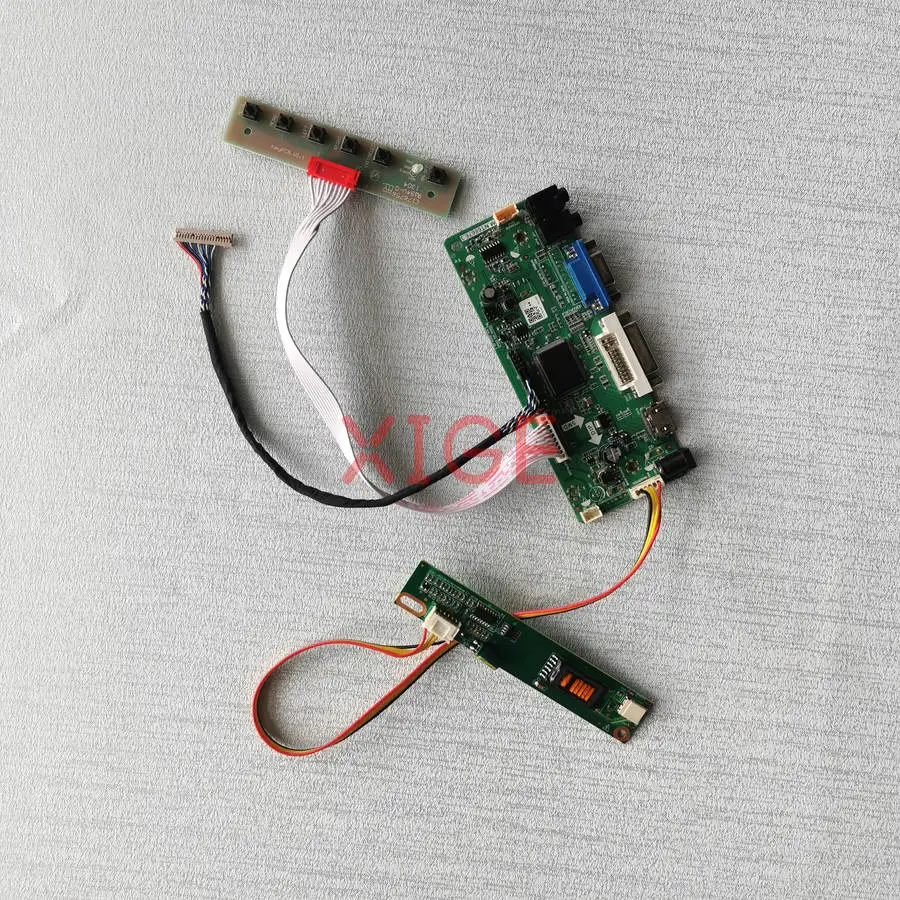 

Плата контроллера ЖК-монитора для LT133XB HT13X13 L133X2 D291207 1024*768 1-CCFL 1024x768 VGA+DVI+HDMI LVDS 20-контактный комплект DIY