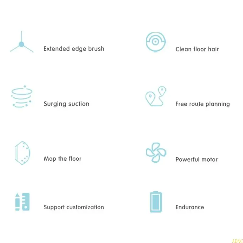 A0NC 3-in-1 robot acuum cleaner automatic robot cleaner low decibel cleaning