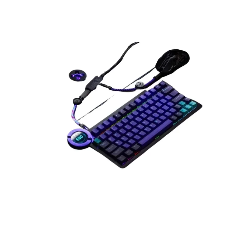 

One-to-four air plug cable, ultra-low latency e-sports air plug cable