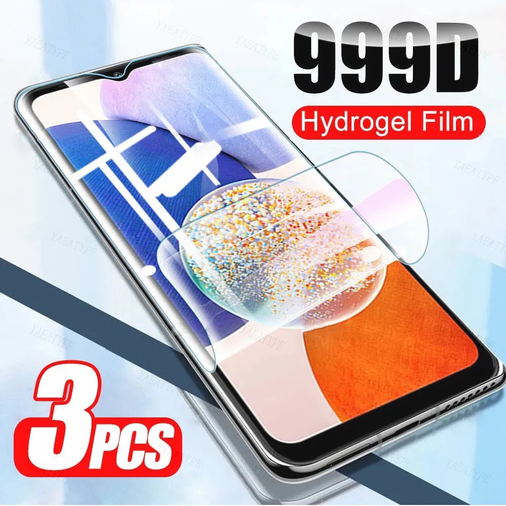 3PCS Hydrogel Film for Samsung Galaxy S25 S24 Ultra S23 S22 Plus A56 A16 A55 A15 A35 A54 5G A33 A53 A52 A36 Screen Protector