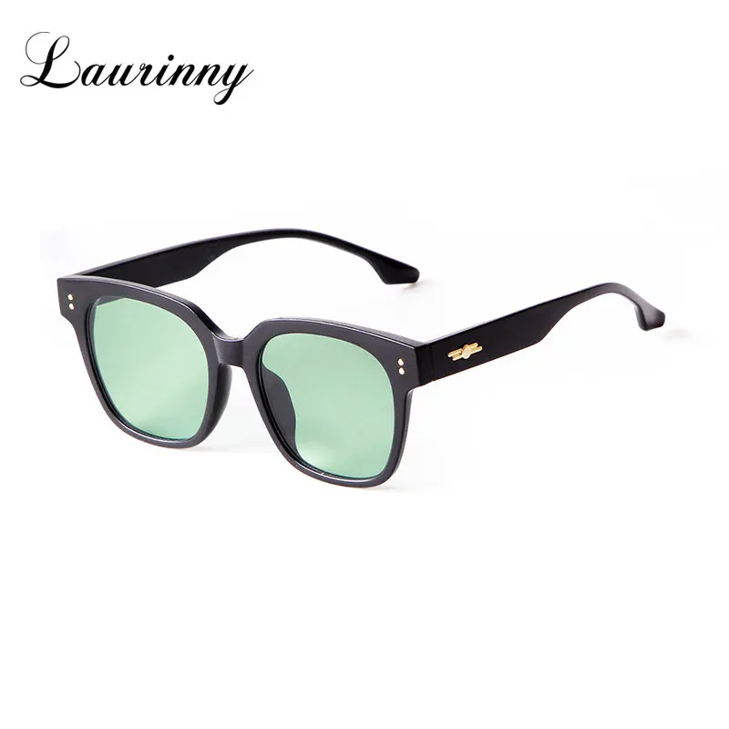 

LAURINNY Retro Square Men's Sunglasses for Driving Luxury Designer UV400 Protection Summer Oversized Sunglass Male Fashionable