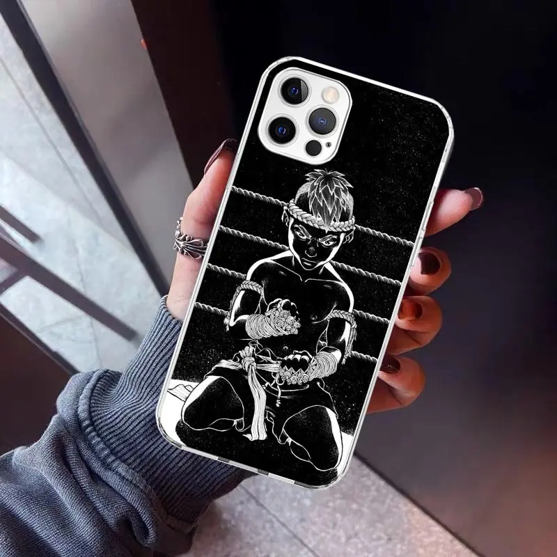 Muay Thai Fight Boxing Phone Case For Apple iPhone 11 13 14 15 16 12 Pro Max SE X XR XS 7 8 Plus Pattern Soft TPU Back Cover 11 