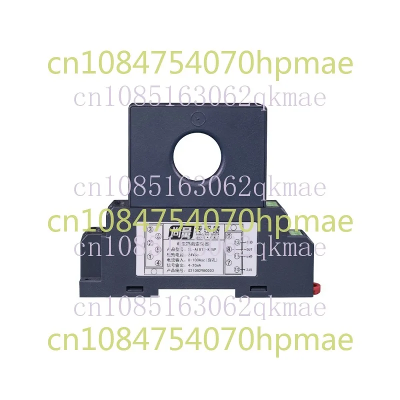 DC Current Transducer Input 0-600a Output Analog 4-20mA 0-5V 24V Hall Sensor