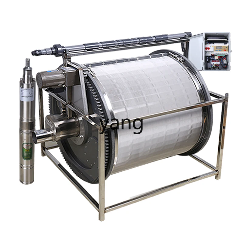 

yhm microfilter aquaculture submerged drum filter stainless steel