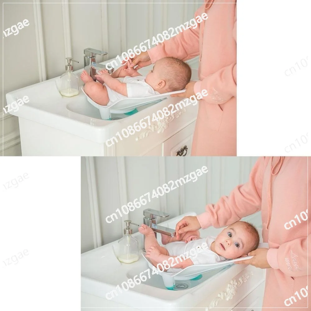 Best Portable Infant Washing Ass Artifact Baby Washing Fart Basin Newborn Washing PP Tub Supplies Baby Bathtub Baby Care