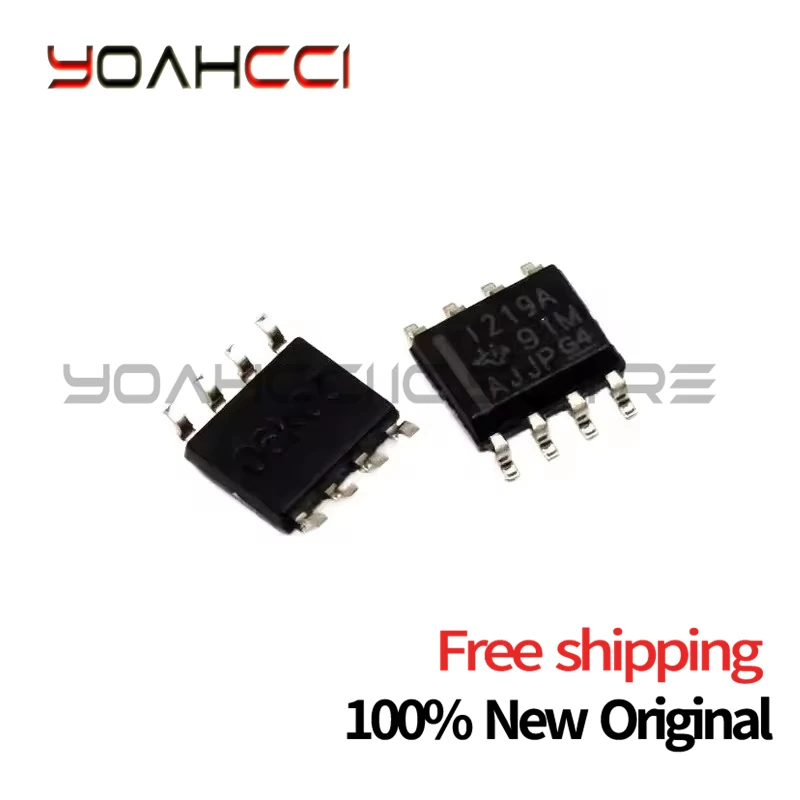 Chipset Original, INA219AIDR INA219 I219A 1219A SOP-8, 100% Novo, Frete Grátis, 10 Pcs