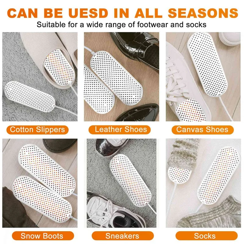 Shoe Dryer With Ultraviolet Sterilization Intelligent Timing For Shoes Socks Boots Slippers Constant Temperature Drying