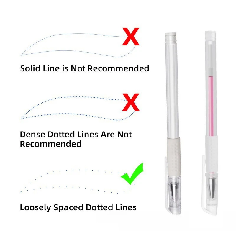 2/3/5PCS Eyebrow MARKER ปากกา Microblading ผ่าตัดผิวถาวร Make Up อุปกรณ์สีขาวผ่าตัด Scribe เครื่องมือ TATTOO อุปกรณ์เสริม