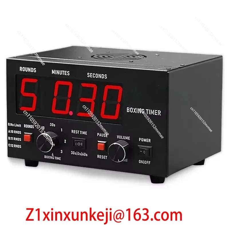 Boxing Gym Round Interval Timer Training Workout Clock Digital MMA Boxing Timer