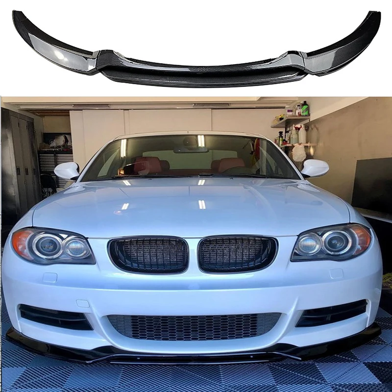 Suitable for BMW 1 Series E82 E88 2008-2013 Front Bumper Front Lip Front Shovel Small Enclosure Exterior Modification