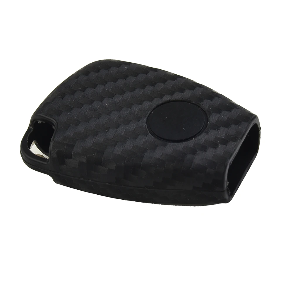 Silicon Car Key Protection Featuring an Attractive Carbon Fiber Look Fits Multiple Models of the Renowned Brand