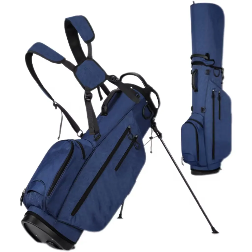 Lightweight Nylon Golf Bag with Multi-Function Stand Waterproof Fits Full Set of Clubs Golf Accessories Golf Stand Bag
