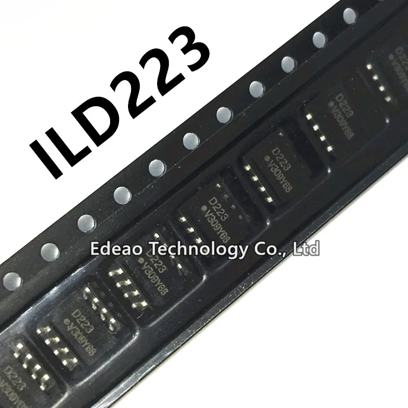 10~100Pcs/lot NEW ILD223T SOP-8 ILD223 Marking:D223 SMD-8