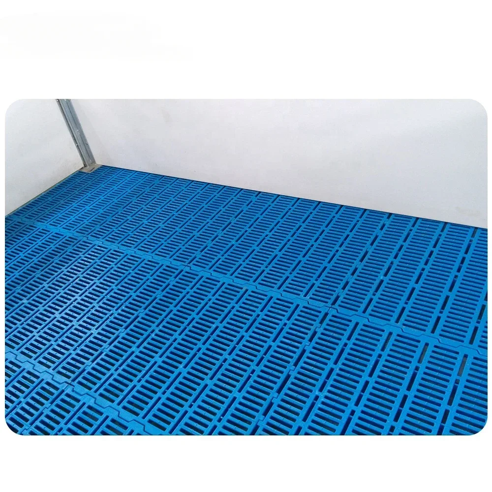 60*60cm 16 pcs plastic slatted floors farms Thickened manure leakage boards Poultry piglets sheep nursery bed Breeding equipment