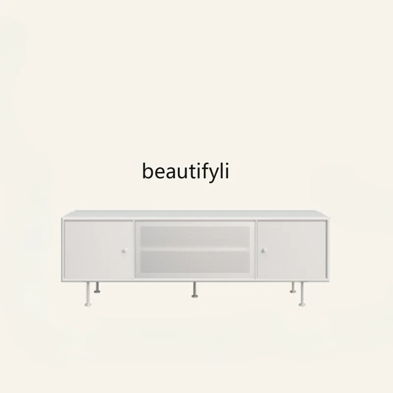 

S Nordic Style TV Cabinet Living Room Stoving Varnish Cabinet Living Room Storage Cabinet