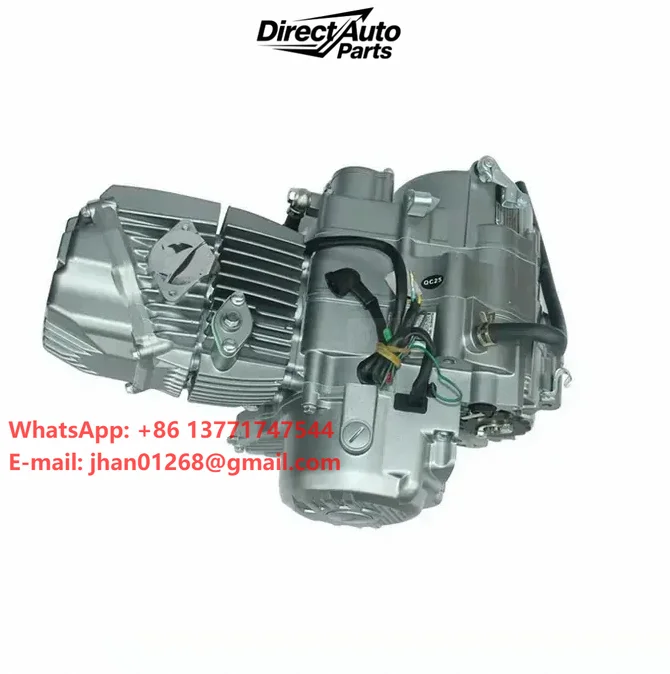 Factory Direct High Quality 190CC 4-Stroke Motorcycle Dirtbike Complete Kit 2 Valve Horizontal ZS190 Engine CDI Ignition New