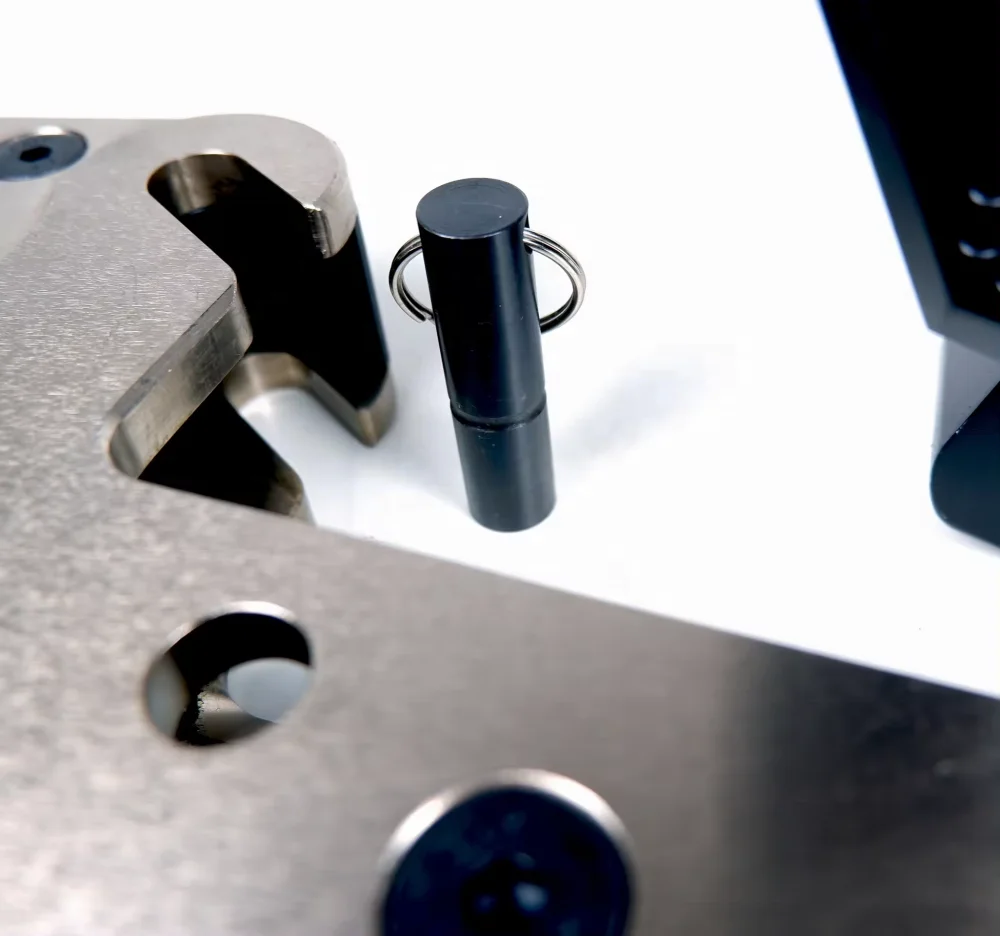 14- High Quality Low Profile Aluminum-titanium Alloy Hexagonal Narrow Space 50-117mm Hollow Fixed Electric Hydraulic