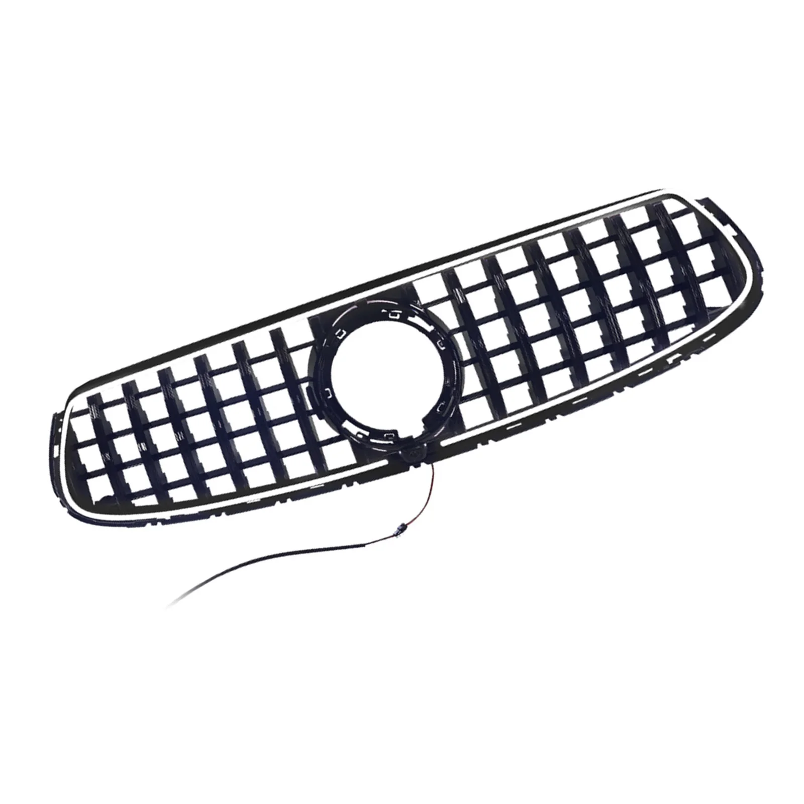 Artudatech GT-Style Front Bumper Grille Fit for Mercedes-Benz X253 GLC250 GLC300 2020 2021 2022 Car Accessories