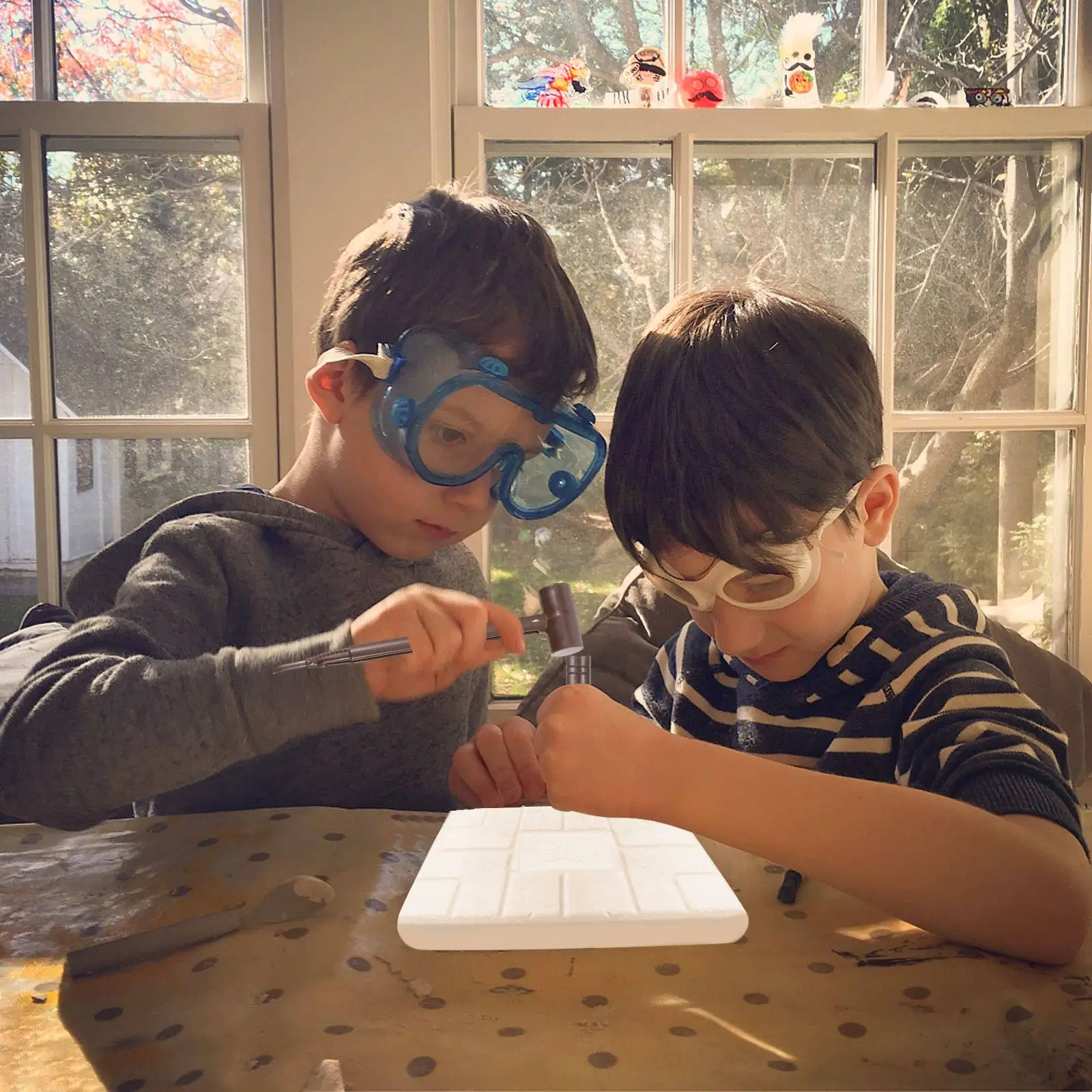 

Набор для раскопок динозавров (1 комплект) для детей: практический инструмент для развития координации, креативности и воображения