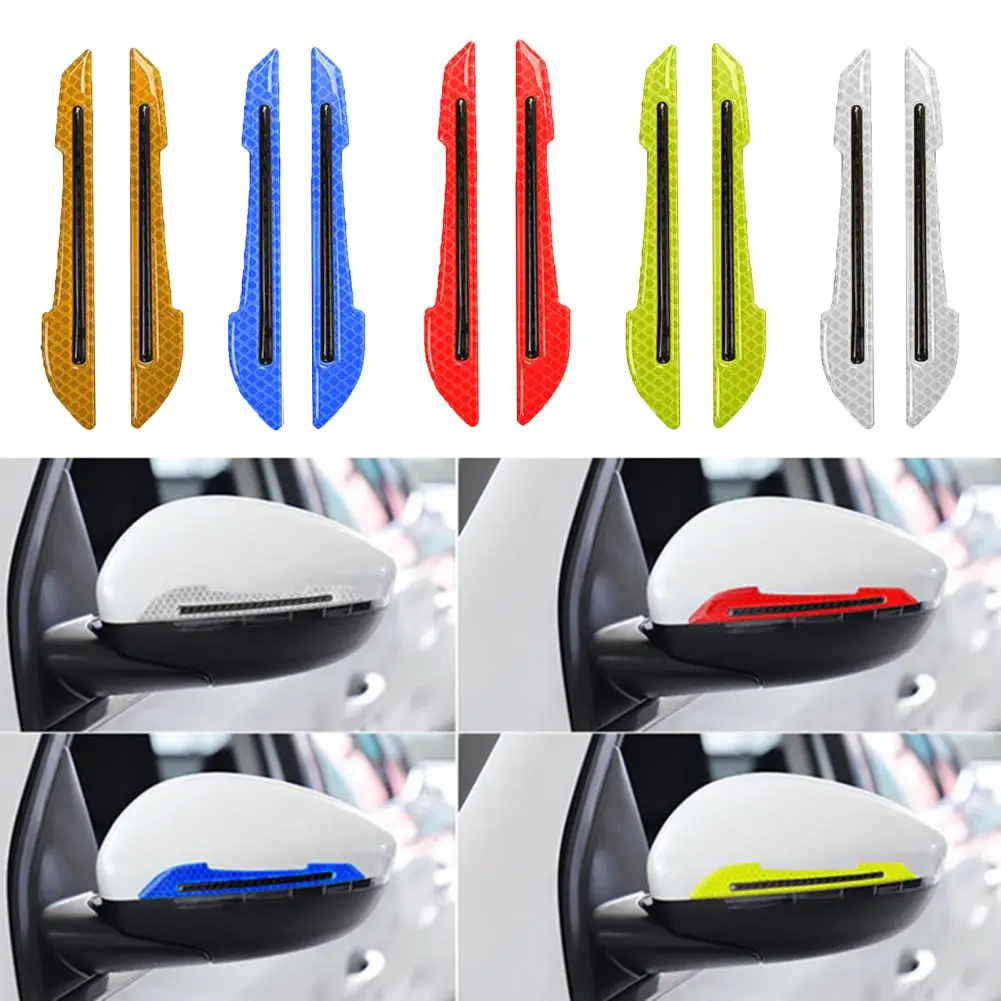 1 Pair Anti Collision Sticker  Reflective   Anti Collision Strip Auto Collision Avoidance Protector