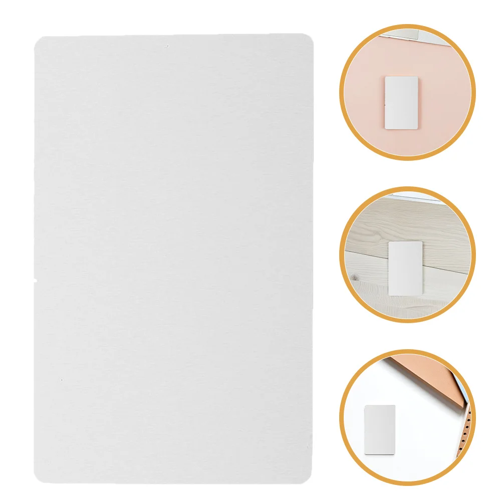 

20Pcs Blank Metal Business Cards Aluminum Sublimation Sheets for Colorful Uv Print Ideal Nameplate Blanks Multipurpose