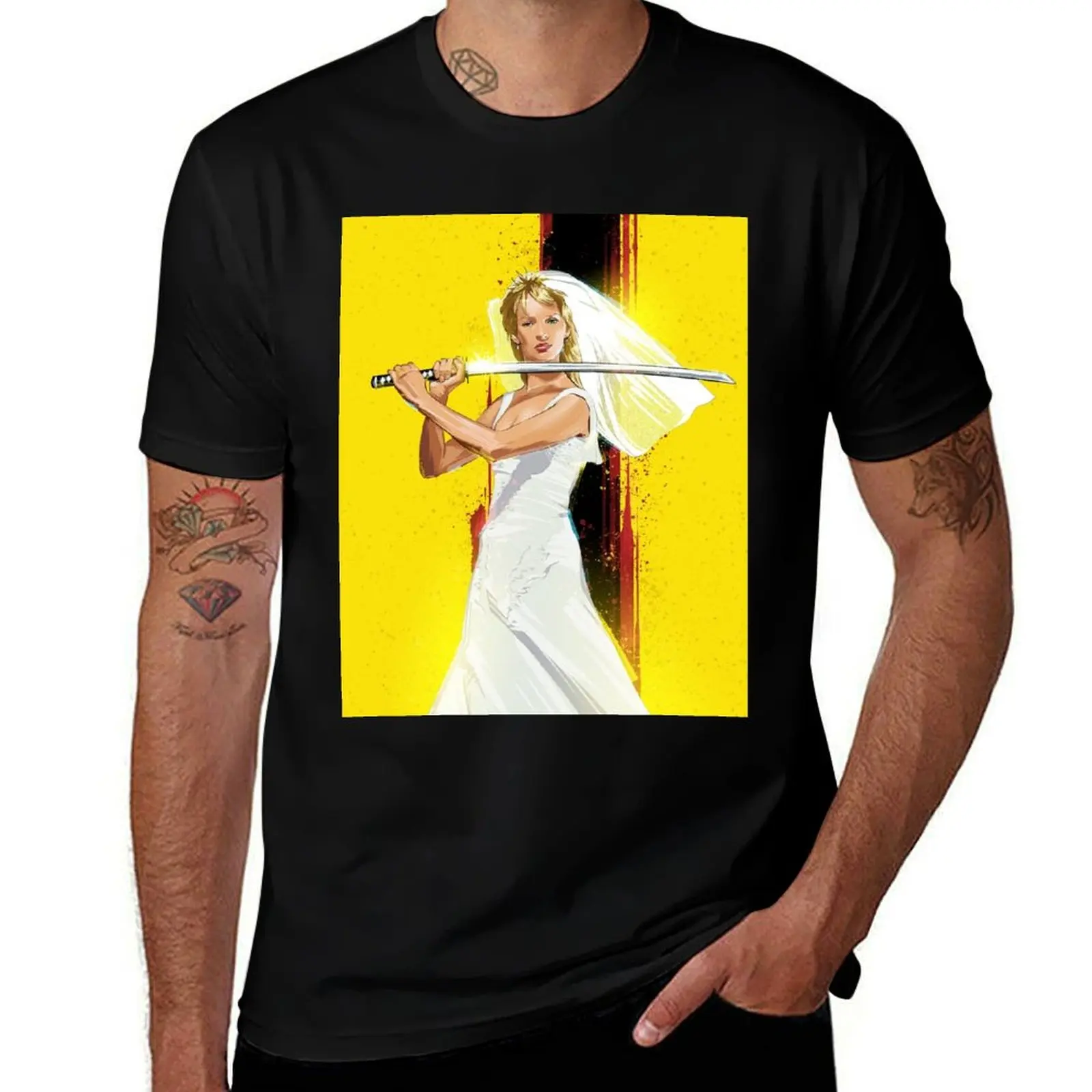 

Kill Bill T-Shirt funny t shirts dark humor t shirts for man cotton funny men t shirt cotton 100% T-shirt