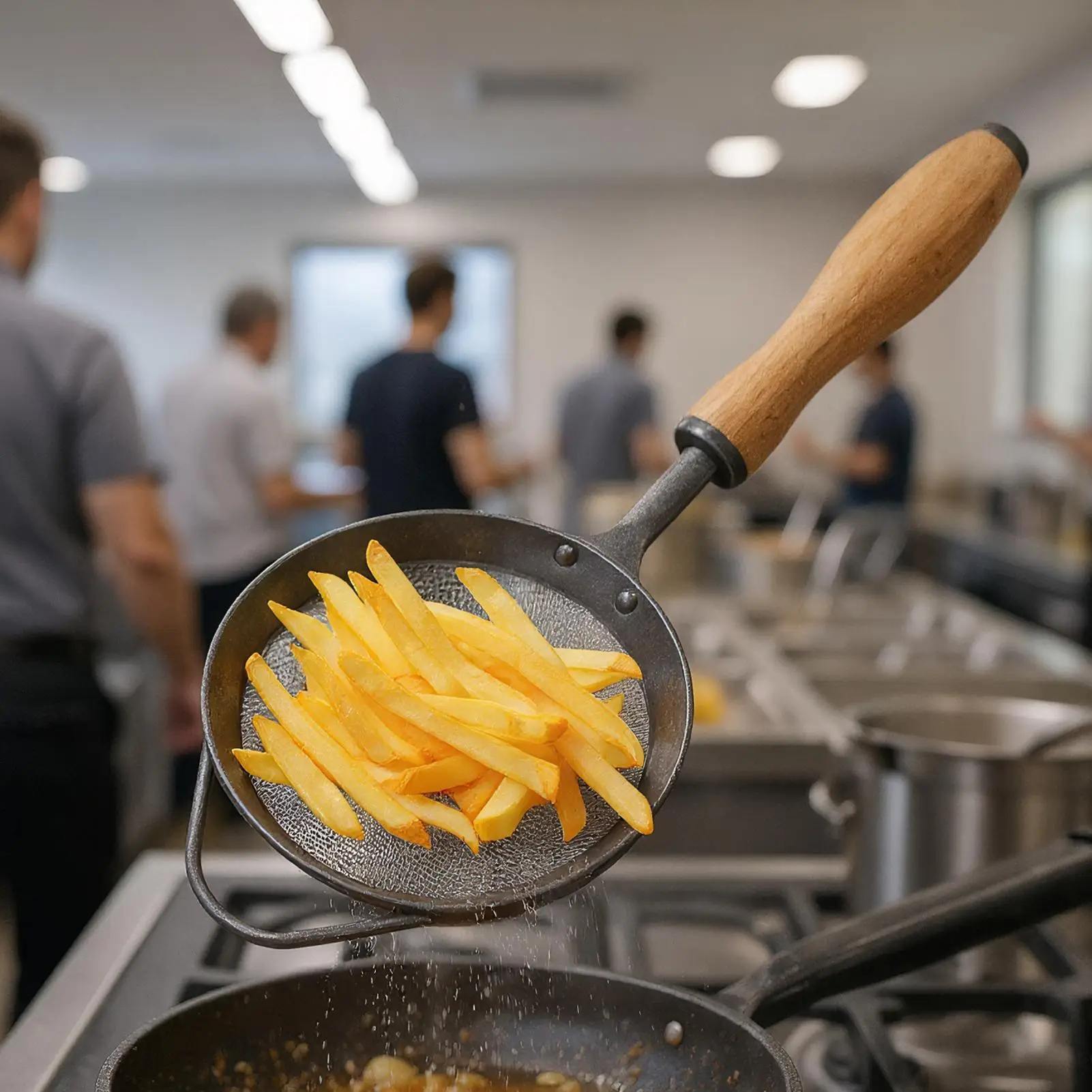 

Дуршлаг из нержавеющей стали, мелкоячеистый фильтр для масла с ручкой, многофункциональный фильтр, сетчатый фильтр, сито для муки, кухонные инструменты для выпечки