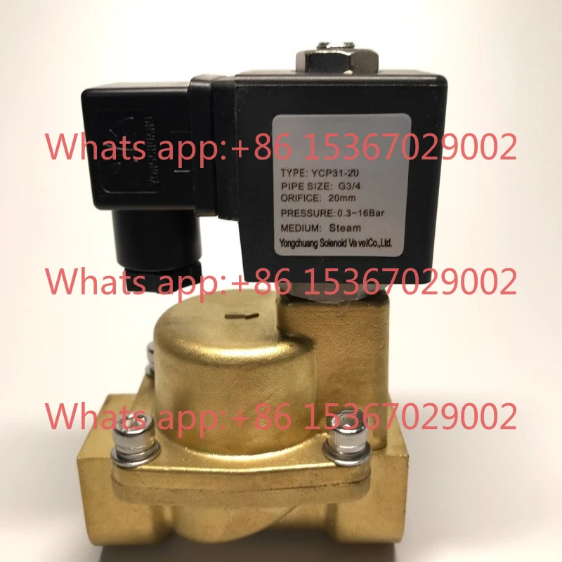 

Solenoid valve YCP31 Solenoid valve All copper, all stainless steel 304 Solenoid valve 220V 24V