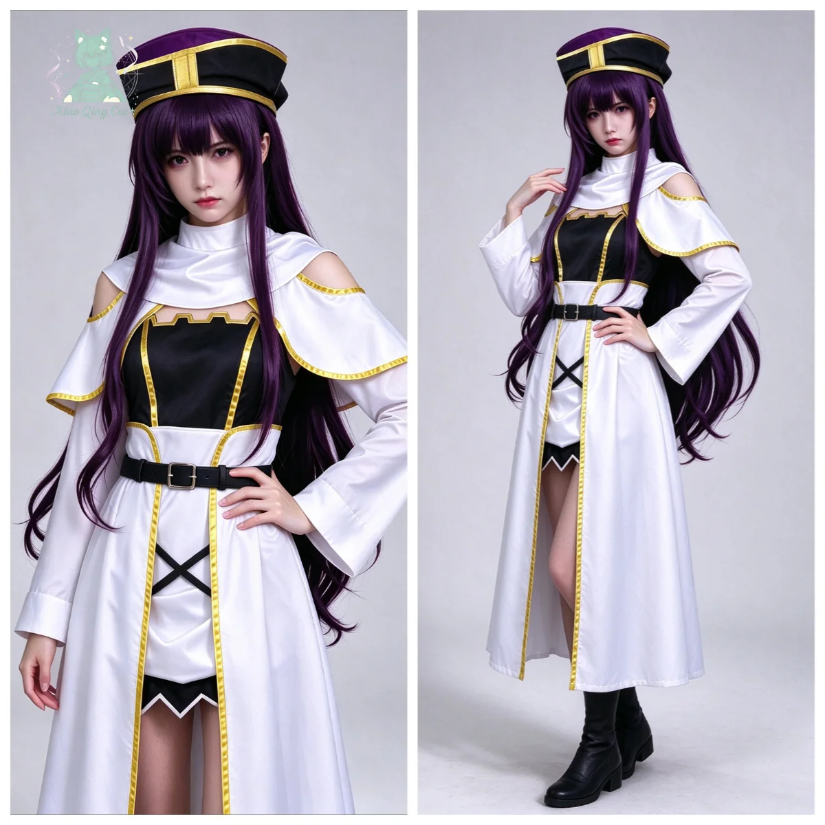 Costume de cosplay de Madoka Magica, personnage de Puell Magi, tenue de Walpurgisnacht Rising The Nameless Upperclassman pour Halloween et Comic Con.