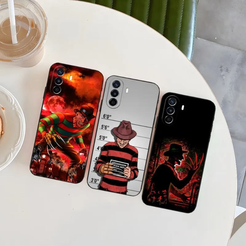 Film K-Krueger F-Freddy Horror Phone Case For Honor 30 10 60 X20 X9 Pro 20i 70 50 SE V9 X30 V40 V30 V20 X10 Max Cover