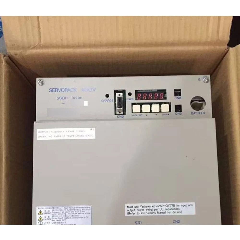 New Yaskawa SGDH-60DE-OY SGDH-60DE-0Y Servo Drive Servopack