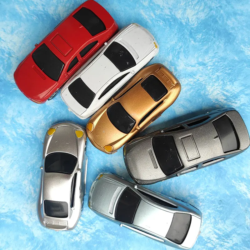 

2025 New 1/75 Scale Plastic Simulation Car Miniature Photography Prop DIY Scene Matching Holiday Gift Toy Figurine Car Model