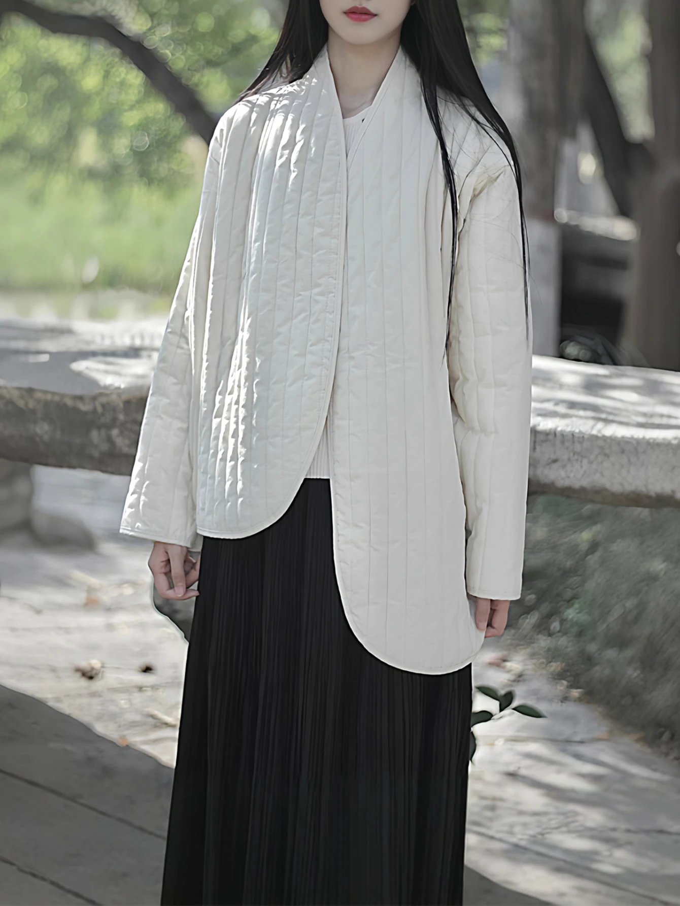 الرجعية الأدبية زن المرأة القطن الكتان مزيج الدافئة الدانتيل متابعة أبلى نمط رائع 2 الألوان المتاحة الملابس النسائية