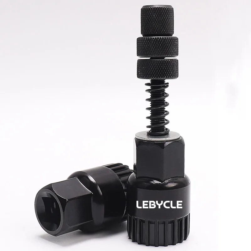 Lebycle MTB bike removal center axle sleeve square hole center axle removal maintenance tool socket sets