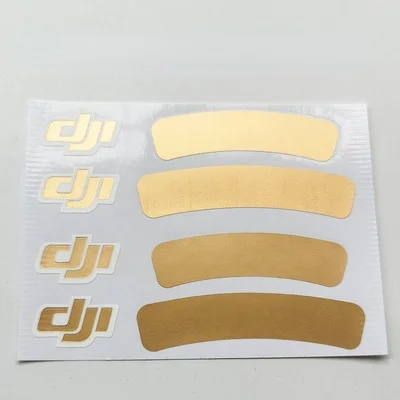 Phantom 3 Accessory Golden Decal Arm Sticker for DJI Phantom 1/2/3 Universal Housing Sticker Phantom 3 Decal 2/4/6/8/10pcs