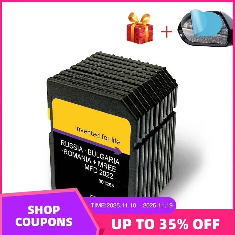 

Sat Nav для Ford MFD 2022, карты East EU, SD-карта для Ford C-Max Focus CB8, обновление автомобильной навигации, совместимое с GPS i 2013451