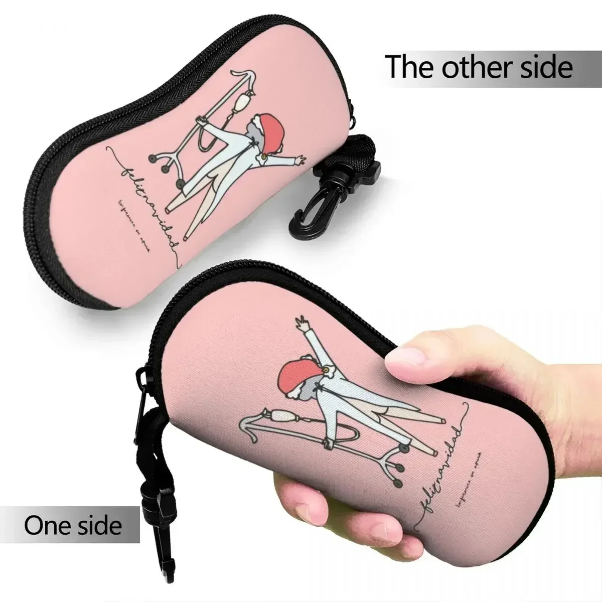 Enfermera En Apuros Doctor Nurse Glasses Case Protective Eyewear Box Protector Eyewear Container